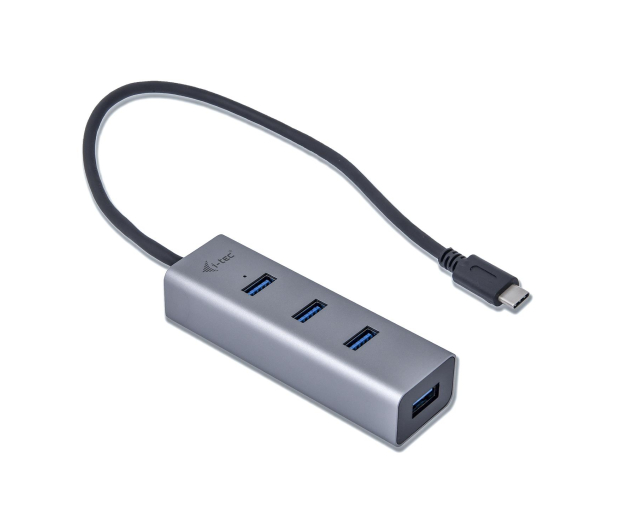 I-TEC USB-C Thunderbolt 4x USB 3.0 Metal HUB 28cm - 446051 - zdjęcie 2